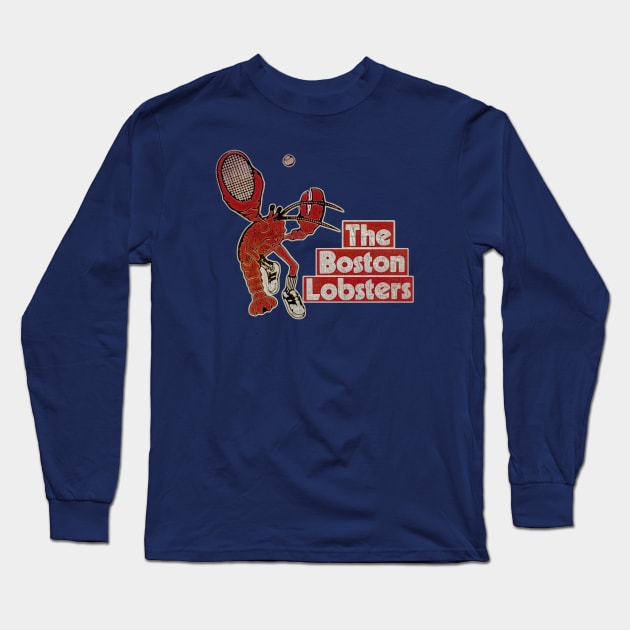 The Boston Lobsters Team Tennis Long Sleeve T-Shirt by Kitta’s Shop